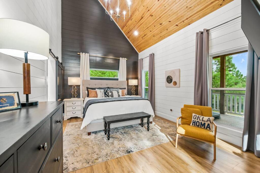 Double Arrow Cabin Broken Bow Exterior foto