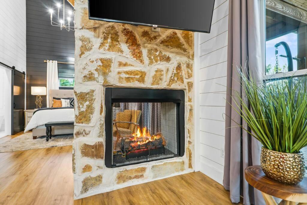 Double Arrow Cabin Broken Bow Exterior foto